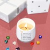 Pavilion Gift Company - January - 11 oz - 100% Soy Wax Reveal Candle with Birthstone Scent: Tranquility - Flame Candles - 4 of 4