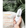 Electric Blanket, Washable Soft Velvet Heated Blankets with 4 Heating Levels, 4H Auto Shut Off, ETL Certified for Bedroom - 4 of 4