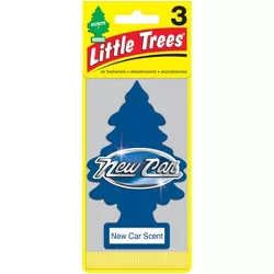 Little Trees New Car Scent Air Freshener 3pk