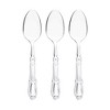 Smarty Had A Party Clear Baroque Plastic Dinner Spoons - 480 pcs - 2 of 4