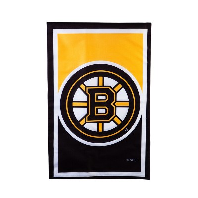 Flag, DS New Burlap, Reg, Boston Bruins