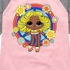 Girls' - LOL Surprise! - Free Spirit Doll Shirt Tail Raglan Graphic T-shirt - 2 of 4