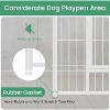 Gulches Sturdy 32" Tall Dog Playpen White with 8 Rustproof Panels - Indoor/Outdoor Use for All Dog Sizes - 4 of 4