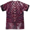 Men's Star Trek Discovery Real Klingon Uniform (Front Back Print) Short Sleeve Costume T-Shirt - 3 of 4