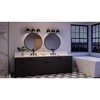 Urban Ambiance Luxury Vintage Bath Light 9''H x 24''W,  Olde Brass Finish,  Jacksonville Collection, UHP4316 - 2 of 4