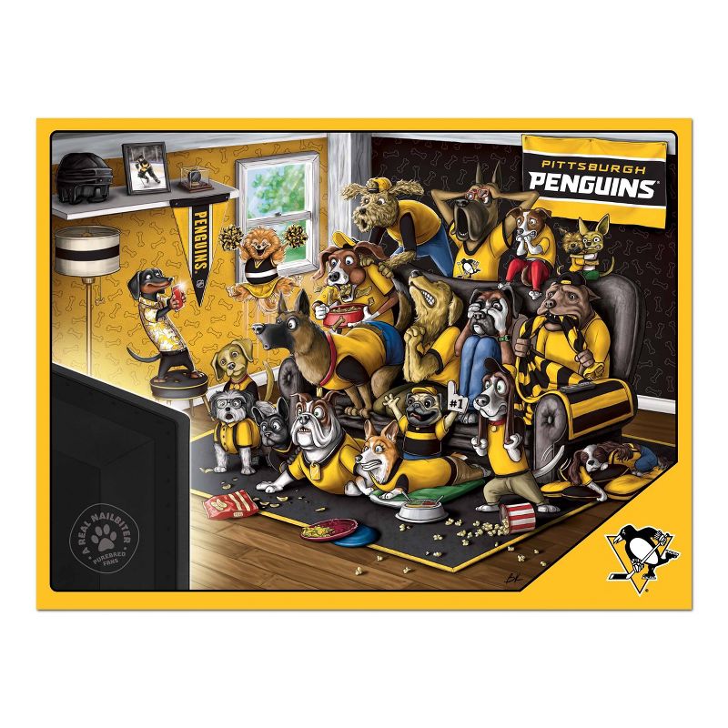 NHL Pittsburgh Penguins 500pc Purebred Puzzle, 3 of 4
