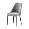NicBex Dining Table Set for 4 Modern Sleek Dining Set Table with 4 Velvet Side Chairs for Kitchen - 2 of 4