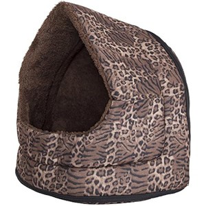 PETMAKER PAW Furry Canopy Cave Pet Bed - 1 of 1