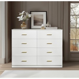 NicBex 9 Drawers Dresser Chest of Drawers with Ample Storage Closet Organizers and Storage for Bedroom, Living Room, Hallway - 1 of 4