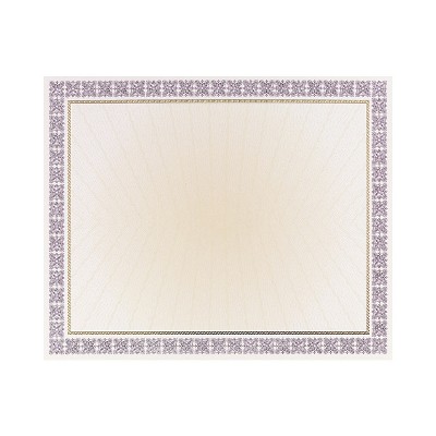 Great Papers Certificates 8.5" x 11" Purple 15/Pack (963023)