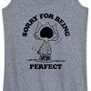 Women's - Peanuts - Sally Perfect Graphic Racerback Tank - 2 of 4