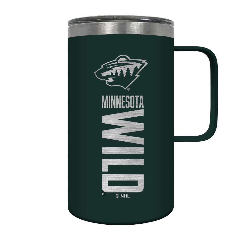 NHL Minnesota Wild Wood Block Hustle Mug - 18oz