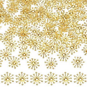Unique Bargains Metal Durable Multipurpose Use Jewelry Making End Caps 50 Pcs - 1 of 4
