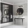 Progress Lighting, Calhoun Collection, 3-Light Vanity Light, Matte Black, Clear Glass, Material: Steel - 2 of 3