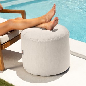 Jaxx Spring Indoor / Outdoor Bean Bag Pouf Ottoman - 1 of 4
