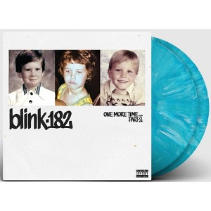 Blink 182 - ONE MORE TIME PART-2 (Explicit Lyrics Colored Vinyl Blue Gatefold LP Jacket) - 1 of 1
