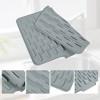 Unique Bargains Dish Drainer Mat 15.75x12.6 Inch 1Pc - 3 of 4