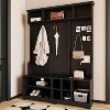 NicBex 77.17"H Modern Hall Tree with Storage for Living Room - 4 of 4