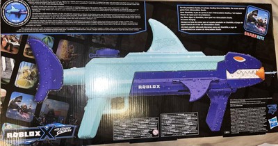 NERF Super Soaker Roblox SharkBite SHRK 500 Gun and Virtual Item Code NEW