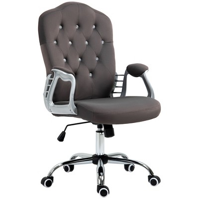 NicBex Adjustable Height Velvet Swivel Home Office Chair with Tilt Function for Work Study Vanity,Bedroom
