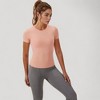 Anna-Kaci Women's Short Sleeve Performance Tee with Crew Neck and Slim Fit Stretch Fabric - 3 of 4