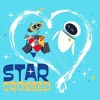 Girl's Wall-E Star Crossed Duo Cropped T-Shirt - 2 of 3