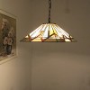 Chloe Lighting Manton Mission 2 Light Blackish Bronze Ceiling Pendant 16`` Wide - 3 of 3