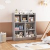Kids Toy Storage Bookshelf Organizer - Toy Shelf & Bookcase Furniture for Nursery, Playroom, Toddlers - 2 of 4