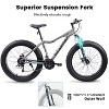 Belatt 26" Adult Mountain Bike, 21 Speed, Front Suspension, Dual Disc Brakes, 17" Steel Frame, All Terrain Bike, 85% Pre-Assembled - 2 of 4