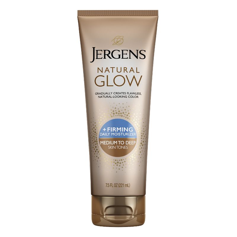 Jergens Natural Glow Firming Daily Moisturizer, Self Tanner Body Lotion, 1 of 12