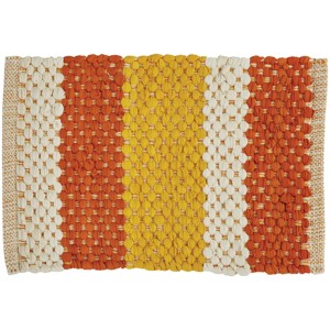 Split P Candy Corn Chindi Placemat Set of 4 - 1 of 3