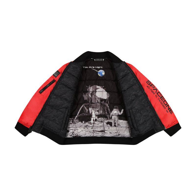 Andy & Evan  Toddler Space One Reversible Bomber Jacket., 1 of 5