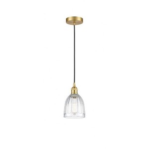 Brookfield - 1 Light Cord Hung Mini Pendant In Industrial Style-9.75 Inches Tall and 5.75 Inches Wide - 1 of 1