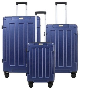 US Army Hawk Lightweight Expandable ABS Hard Shell with Spinner Wheels 3 Piece Luggage Set - 1 of 4