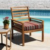 Honeycomb Outdoor Premium Dining Seat Cushion  (2-Pack) - 2 of 4