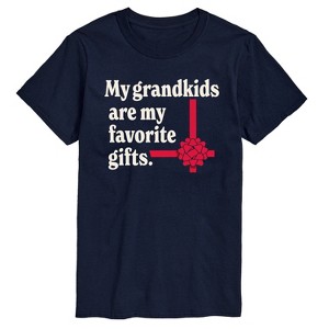 Men's - Instant Message - Grandkids Favorite Gift Short Sleeve Graphic T-Shirt - 1 of 4