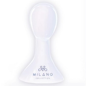 Milano Collection Abstract Mannequin Head White for Chic Wig Storage and Display - 1 of 4