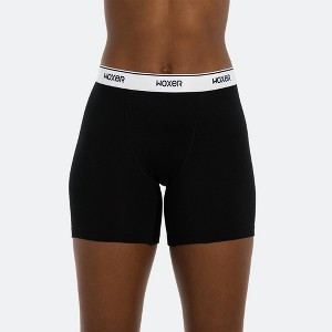 Woxer | Ultra-Soft, Stretchy, No-Dig Waistband | Women's Baller High Waisted 5" Boxer Brief - 1 of 4