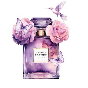 Poster Master Purple Fashion Perfume - 1 of 2