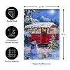 Evergreen Christmas Camper Lustre Garden Flag 12 x 18 Inches Indoor Outdoor Decor - 4 of 4