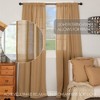 Burlap Natural Panel Set of 2 84x40 - 2 of 4