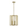 Savoy House Benson 3 - Light Pendant in  Warm Brass - 3 of 4