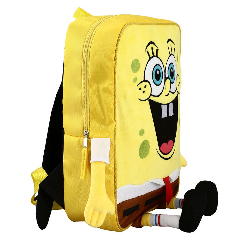 Spongebob Squarepants Spongebob Youth Plush Character Backpack, 2 of 6