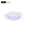 Unique Bargains Gift Wrapping Wide Sheer Wired Pastel Shimmer Iridescent Chiffon Ribbons 1 Pc - 2 of 4