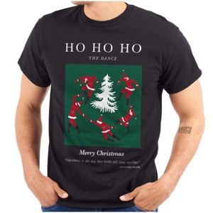 Christmas Santa Dance Matisse Art Graphic T Shirt Men or Women Brisco Brands - 1 of 4