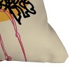 Deny Designs Alilscribble Sun Girl Square Indoor Throw Pillow - 3 of 4