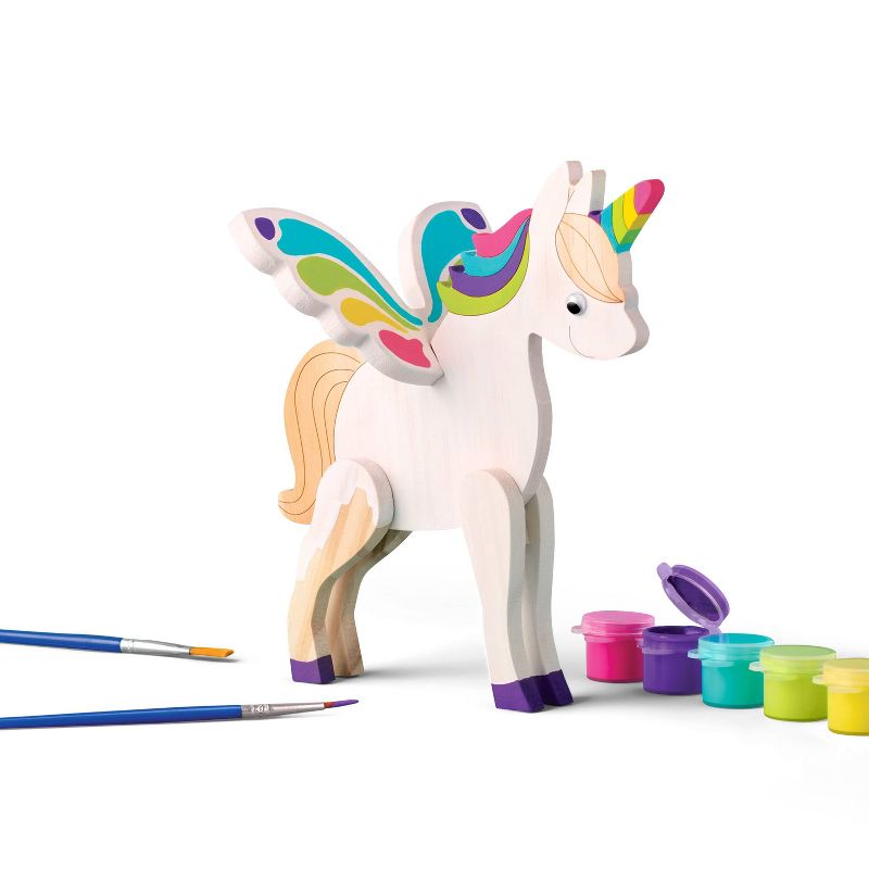 Paint-Your-Own Unicorn Wood Craft Kit - Mondo Llama&#8482;, 5 of 6