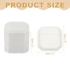 Unique Bargains Velvet Octagon Wedding Proposal Engagement 2 Slot Jewelry Storage Ring Box - 2 of 4