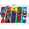 Trends International DC Comics - Rainbow Lines Framed Wall Poster Prints - 3 of 4