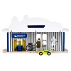 Theo Klein Michelin Car Service Station Kids Wooden Toy Playset with 2 Cars, 2 Fuel Pumps, and Car Wash Station for Ages 3 and Up - 4 of 4